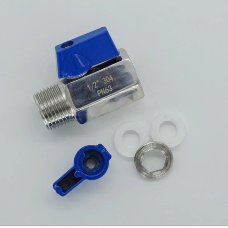 Sanitary Female Male Pn63 Stainless Steel Mini Ball Valve