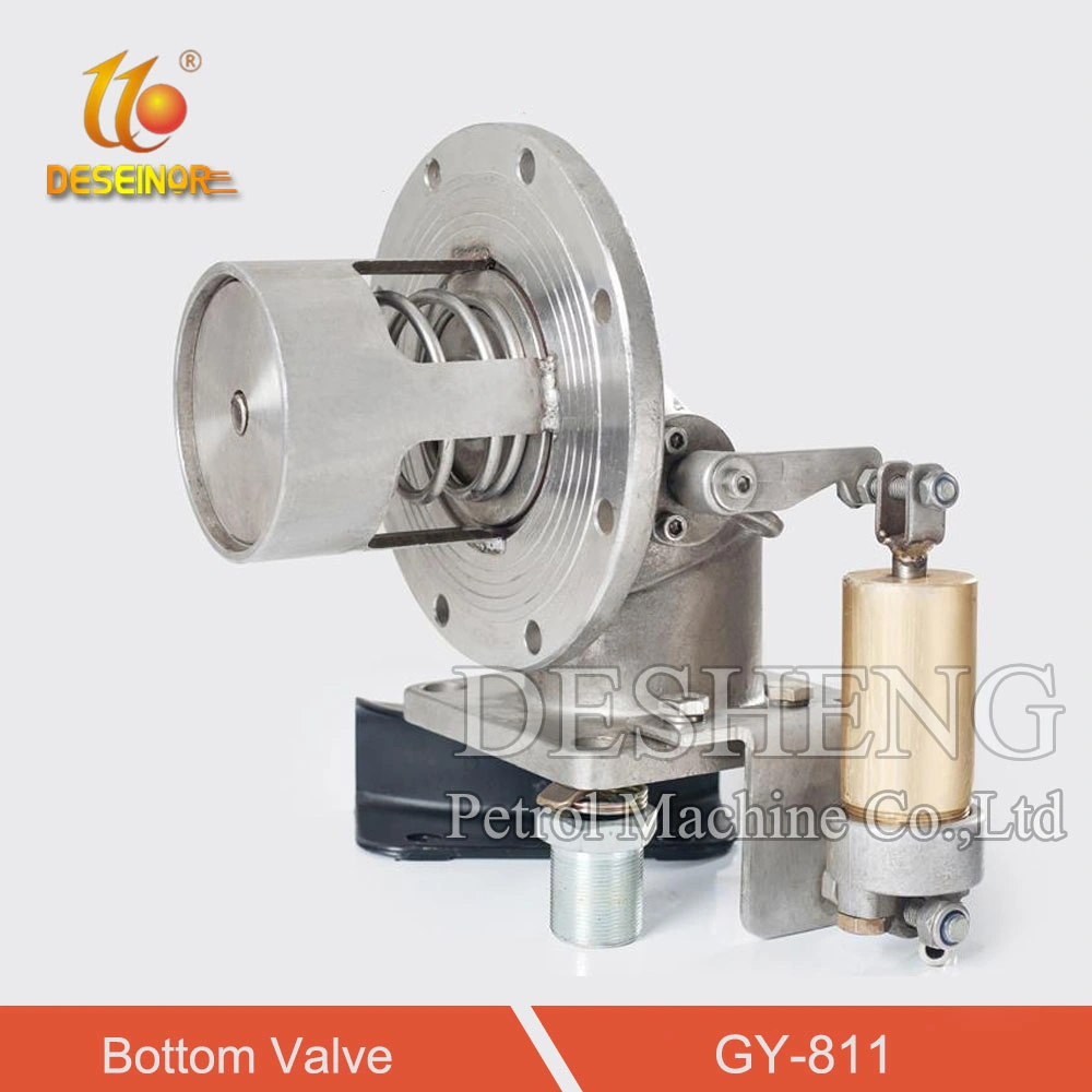 Sanitary Manual Flush Bottom Valve Tank Bottom Seat Valve