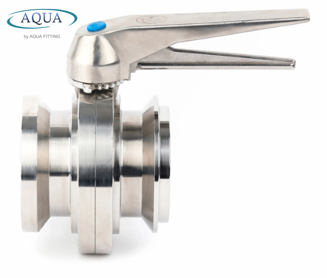 Stainless Steel Hygienic Sanitary Butterfly Valve/Pneumatic Manual Safety Valve/Control Valve/Sampling Valve