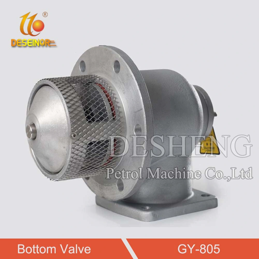 Sanitary Pneumatic Type Clamped Tank Bottom Valve