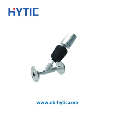 Hytic Sanitaire SS316L a bridé la vanne de siège d'angle à réglage proportionnel Asv200